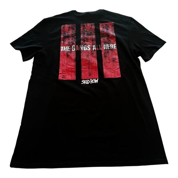 NEW SKID ROW Graphic T SHIRT 2XL TEE Mens Women's The Gangs All Here 100% Cotton - Picture 5 of 9
